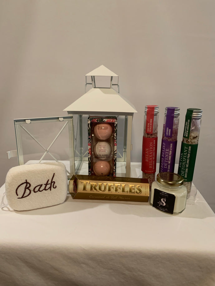 Mini Spa with Lantern