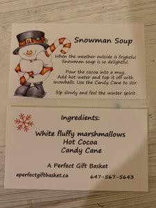 Mini Snowman Soup